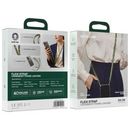 Green Lion Flexi Strap Crossbody Phone Lanyard 208 CM - Green - خيط علاقة - يمكنكم اختيار مع كفر شفاف او بدون كفر