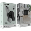 Green Lion Grip Mag 5000mAh Power Bank PD 30W - بطارية متنقلة ماق سيف - قوة 5000 - 1 منفذ تايب سي - شاشة رقمية - كفالة 24 شهر