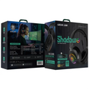Green Lion SHADOW GAMING Head Phone With ANC- Black - سماعة رأس بلوتوث - جرين لاين - كفالة 12 شهر
