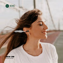 Green Lion Sonix Clip On Earbuds - Black - سماعة جرين لاين - بلوتوث - كفاله 12 شهر