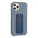 Grip2u Silicone Case for iPhone 12/12 Pro - Midnight [C] كفر حماية - جريب 2 يو - مع مسكة شريطة