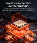 YESIDO CG11K 1.5M LENGTH 65W SMART CHARGING 15 IN 1 MULTI-FUNCTION LAPTOP CHARGER - بلاك شاحن لابتوب - 15 في 1 - يدعم اكثر من موديل - قوة 65 واط - كفالة 12 شهر