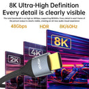 Aspor A270 Hot Latest Hdmi 8k 60hz Resolution High Speed Dynamic HDR EARC VRR - كيبل تلفزيون - متوفر بطول 1 متر\2\3\5 متر
