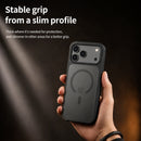 Araree Duple Magsafe Cover For iPhone17/18 Pro/Max - Black [BU] - كفر حماية عالية - شفاف - ماغ سيف