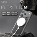 Araree Duple Magsafe Cover For iPhone17/18 Pro/Max - Black [BU] - كفر حماية عالية - شفاف - ماغ سيف