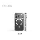 Araree Duple Magsafe Cover For iPhone17/18 Pro/Max - Black [BU] - كفر حماية عالية - شفاف - ماغ سيف