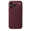 Apple Silicone Case with MagSafe for iPhone 18 Pro Max Burgundy [N] - كفر ايفون 18برو/18برو ماكس  مع ماجسيف