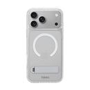 Torrii Torero Kickstand with Magsafe Cover for iPhone 17/18 Pro/Max - Clear [BU] - كفر حماية عالية - شفاف - ماغ سيف