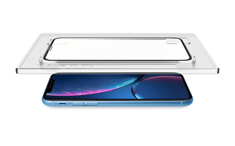 Torrii BODYGLASS Screen Protector Full Coverage Curved for iPhone - Clear - حماية شاشة شفافة لجميع اطراف الجهاز - توري - مقاومة للخدش والبكتيريا