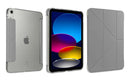 Torrii Torero iPad 11 (A16) & iPad 10.9 (10th Gen) Wallet Case - Gray [B] - كفر ايباد حماية عاليه
