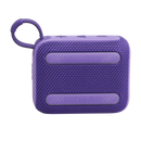 JBL Go 4 Ultra-Portable Bluetooth Speaker - 5.3 / Purple - سماعة سبيكر - بلوتوث - ضد الماء - كفالة 24 شهر