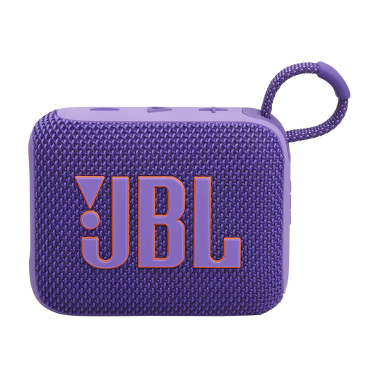 JBL Go 4 Ultra-Portable Bluetooth Speaker - 5.3 / Purple - سماعة سبيكر - بلوتوث - ضد الماء - كفالة 24 شهر