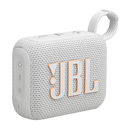 JBL Go 4 Ultra-Portable Bluetooth Speaker - 5.3 / White - سماعة سبيكر - بلوتوث - ضد الماء - كفالة 24 شهر