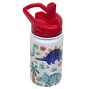 Fifty Fifty Kids Bottle with Straw Lid 350ML (Dino) [C] - مطارة حافظ للحرارة - للأطفال