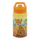 Fifty Fifty Kids Bottle with Straw Lid 350ML (Cheetah) [C] - مطارة حافظ للحرارة - للأطفال