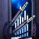 YESIDO YAU14 1M AUX 3.5MM Cable – Black - كيبل AUX