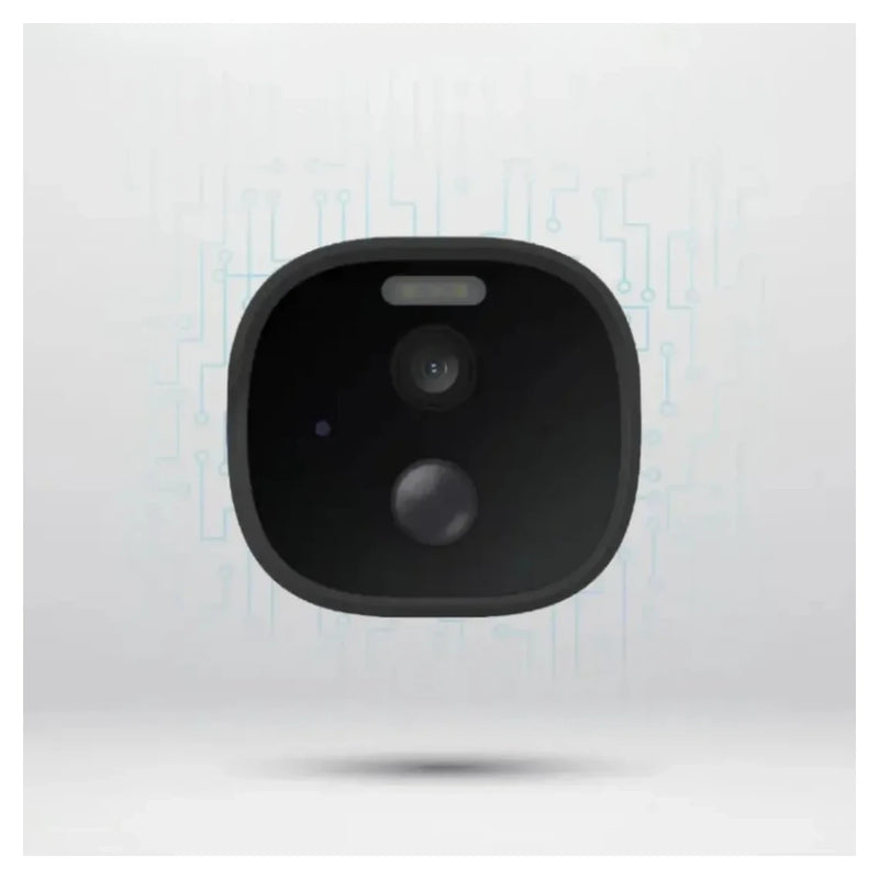 Powerology 3MP 2K Solar Powered Smart Security Camera with Night Vision - كاميرا خارجيه - باورولوجي - مع ميزة الرؤية الليلية تعمل بالطاقة الشمسية - دقة 2 كى - كفالة 12 شهر