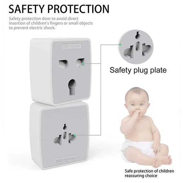 LDNIO Z4 Universal Plug Adapter - محول حائط دولي - متعدد + فتحة كهرباء  مناسبه لجميع الدول - كفالة 12 شهر