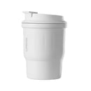 Lepresso Insulated Tumbler Hot & Cold Drinks 450ml - white [O] -كوب حافظ للحرارة والبرودة - كفالة 12 شهر