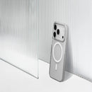 Levelo Allure PC Hard Case - for iPhone 17 - Transparent [O] - كفر حماية عالية - ماغ سيف - ايفون 17 برو / 17 بروماكس - ليفيلو - مقاوم للصدمات - شفاف