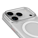 Levelo Allure PC Hard Case - for iPhone 17 - Transparent [O] - كفر حماية عالية - ماغ سيف - ايفون 17 برو / 17 بروماكس - ليفيلو - مقاوم للصدمات - شفاف