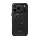 Levelo Arcen MagSafe Leather Case with Kickstand for iPhone 18/17 Pro / Pro Max Black [O] - كفر حماية عالية + مسكة وستاند ماغ سيف - سلسلة ايفون 18/17 - ليفيلو