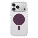 Levelo Clara Pro MagSafe Case for iPhone 18/17 Pro / Pro Max Burgundy - كفر حماية عالية - ماغ سيف - سلسلة ايفون 18/17 - ليفيلو