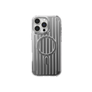 Levelo Cabin MagSafe Case for Apple iPhone 16 Pro / 16 Pro Max - Silver - كفر حماية عالية - ليفيلو - ماغ سيف