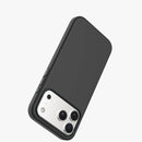 Levelo Iris Magsafe Liquid Silicone Case for iPhone 17 Pro/Pro MAX - Black [O] - كفر حماية عالية - سيليكون - ايفون 17 برو / 17 بروماكس - ليفيلو - ماغ سيف