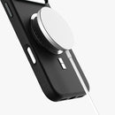 Levelo Iris Magsafe Liquid Silicone Case for iPhone 17 Pro/Pro MAX - Black [O] - كفر حماية عالية - سيليكون - ايفون 17 برو / 17 بروماكس - ليفيلو - ماغ سيف