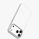 Levelo Iris Magsafe Liquid Silicone Case for iPhone 17 Pro/Pro MAX - Silver [O] - كفر حماية عالية - سيليكون - ايفون 17 برو / 17 بروماكس - ليفيلو - ماغ سيف