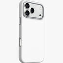 Levelo Iris Magsafe Liquid Silicone Case for iPhone 17 Pro/Pro MAX - Silver [O] - كفر حماية عالية - سيليكون - ايفون 17 برو / 17 بروماكس - ليفيلو - ماغ سيف