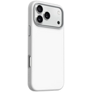 Levelo Iris Magsafe Liquide Silicone Case For iPhone 18/17 Pro/Pro Max - White [O] - كفر حماية عالية - سليكون ماغ سيف - سلسلة ايفون 18/17 - ليفلو
