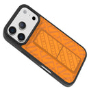 Levelo Morphix Cuero Gripstand Case iPhone17 Pro / Pro Max - Sunrise Orange [O] - كفر حماية عالية - ليفيلو - ايفون 17 بروماكس / 17 برو - مع مسكه وستاند