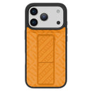 Levelo Morphix Cuero Gripstand Case iPhone17 Pro / Pro Max - Sunrise Orange [O] - كفر حماية عالية - ليفيلو - ايفون 17 بروماكس / 17 برو - مع مسكه وستاند