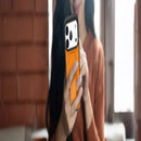 Levelo Morphix Cuero Gripstand Case iPhone17 Pro / Pro Max - Sunrise Orange [O] - كفر حماية عالية - ليفيلو - ايفون 17 بروماكس / 17 برو - مع مسكه وستاند