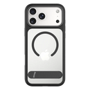 Levelo Matteo MagSafe MagSafe Case for iPhone 18/17 Pro / Pro Max Black [O] - كفر حماية عالية + ستاند ماغ سيف - سلسلة ايفون 18/17 - ليفيلو
