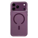 Levelo Neon MagSafe Case with Responsive Mechanical Buttons for iPhone 18/17 Pro / Pro Max Burgundy [O] - كفر حماية عالية - ماغ سيف - سلسلة ايفون 18/17 - ليفيلو