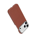 Levelo Sergei 1500D Aramid Fiber Case For iPhone 17 Pro/ProMax - Sunset [O] -  كفر حماية عالية - ليفيلو - فايبر - مقاوم للصدمات - ايفون 17 برو / 17 بروماكس - ماغ سيف