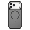 Levelo Tapa Magsafe Matte TPU+PC Case For iPhone 18 Pro/ Pro Max – Black - كفر حماية عالية - ماغ سيف - سلسلة ايفون 18 - ليفيلو