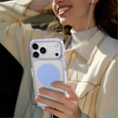 Levelo Clara Pro MagSafe Case for iPhone 18/17 Pro / Pro Max Blue - كفر حماية عالية - ماغ سيف - سلسلة ايفون 18/17 - ليفيلو