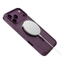 Levelo Neon MagSafe Case with Responsive Mechanical Buttons for iPhone 18/17 Pro / Pro Max Burgundy [O] - كفر حماية عالية - ماغ سيف - سلسلة ايفون 18/17 - ليفيلو