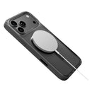 Levelo Neon MagSafe Case with Responsive Mechanical Buttons for iPhone 18/17 Pro / Pro Max Black [O] - كفر حماية عالية - ماغ سيف - سلسلة ايفون 18/17 - ليفيلو