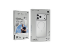 Levelo Tapa Magsafe Matte TPU+PC Case For iPhone 18 Pro/ Pro Max – White - كفر حماية عالية - ماغ سيف - سلسلة ايفون 18 - ليفيلو