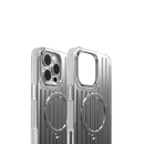 Levelo Cabin MagSafe Case for Apple iPhone 16 Pro / 16 Pro Max - Silver - كفر حماية عالية - ليفيلو - ماغ سيف