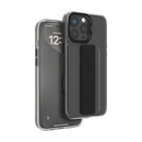 Levelo Graphia Case For iPhone16 Pro / Pro Max - Black - كفر حماية عالية - ليفيلو - مع مسكة