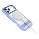 Levelo Matteo MagSafe MagSafe Case for iPhone 18/17 Pro / Pro Max Blue [O] - كفر حماية عالية + ستاند ماغ سيف - سلسلة ايفون 18/17 - ليفيلو