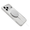 Levelo Neon MagSafe Case with Responsive Mechanical Buttons for iPhone 18/17 Pro / Pro Max Silver [O] - كفر حماية عالية - ماغ سيف - سلسلة ايفون 18/17 - ليفيلو