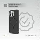 Levelo Fiora MagSafe Liquid Silicone Case With Pattern For iPhone17 Pro / 17 Pro Max [O] كفر حماية عالية - ليفلو - ماق سيف