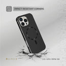 Levelo Fiora MagSafe Liquid Silicone Case With Pattern For iPhone17 Pro / 17 Pro Max [O] كفر حماية عالية - ليفلو - ماق سيف